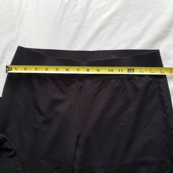 Eileen Fisher Black Straight Leg Pants - Picture 4 of 5